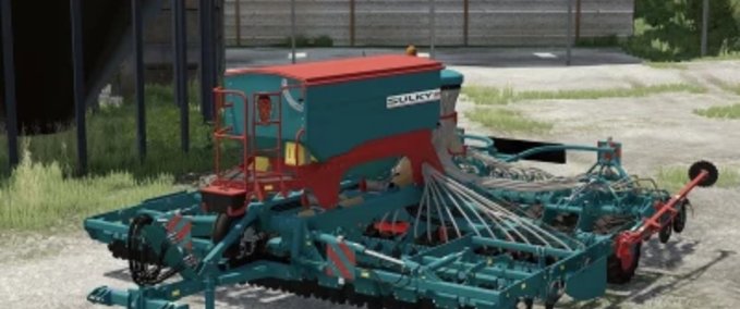 Saattechnik Sulky Sämaschine Landwirtschafts Simulator mod