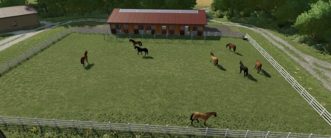 Platzierbare Objekte Pferdestall Landwirtschafts Simulator mod
