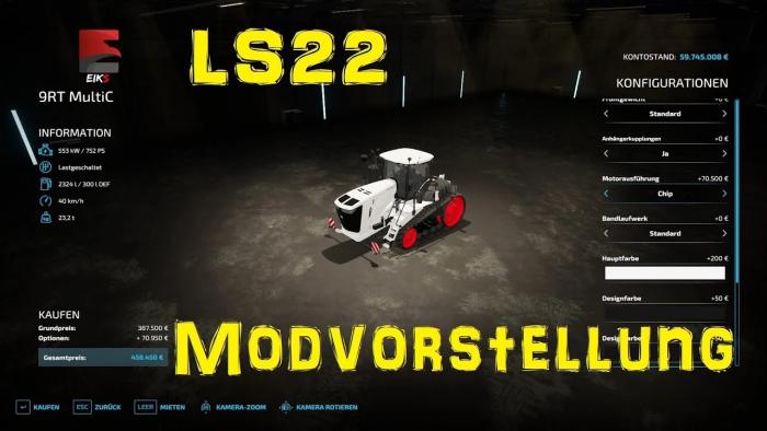 John Deere 9rt Multic - Thumbnail 1