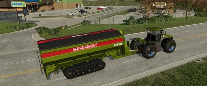 Überladewagen Bergmann Gtw430 Raupenfahrzeug Landwirtschafts Simulator mod