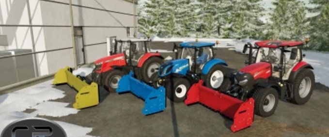Frontlader Cotech PPCR Schneepflug Landwirtschafts Simulator mod