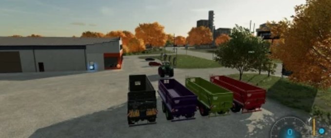 Sonstige Anhänger Trauben-Transporter Landwirtschafts Simulator mod
