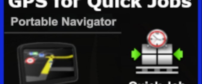 Trucks GPS for Quick Jobs (Helpful in VR) - 1.43 Eurotruck Simulator mod