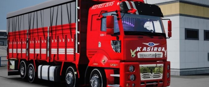 Trucks FORD CARGO MEGA MOD - 1.43 Eurotruck Simulator mod