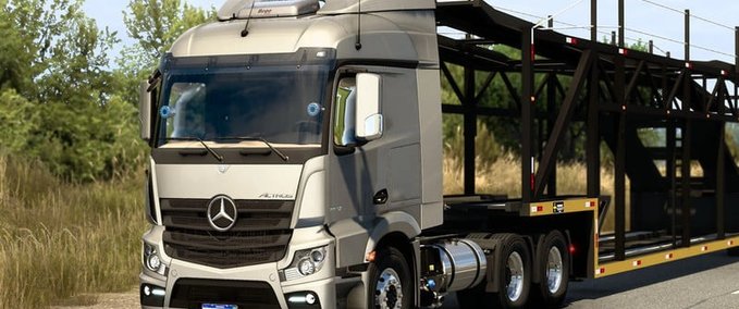Trucks MB ACTROS BR - 1.43 Eurotruck Simulator mod