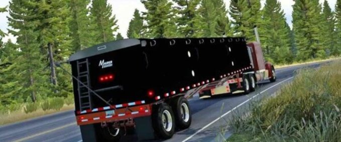 Trailer Besitzbarer Maurer Grain Hopper - 1.43 American Truck Simulator mod