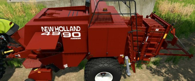 Pressen New Holland Hesston 4900 Landwirtschafts Simulator mod