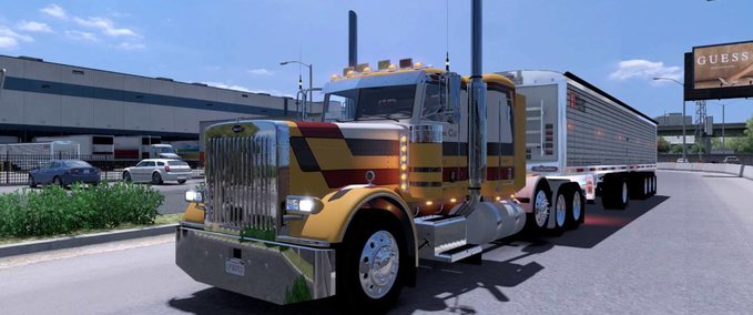 Trucks CAT 3406E Straight Pipe Sound - 1.43 American Truck Simulator mod