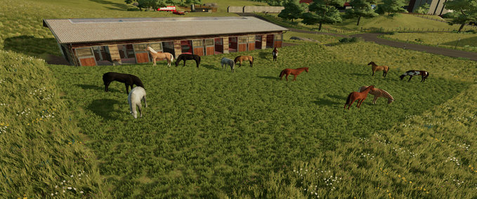 Platzierbare Objekte Freiland-Ställe Landwirtschafts Simulator mod