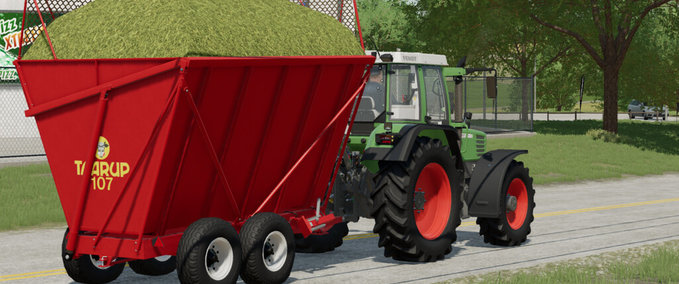 Überladewagen Kverneland Taarup 107 Landwirtschafts Simulator mod