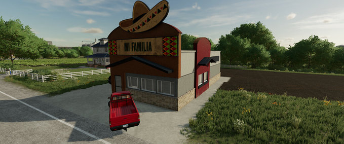 Platzierbare Objekte Mi Familia Restaurant Landwirtschafts Simulator mod