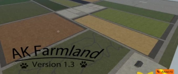 Maps Die AK_Farmland Landwirtschafts Simulator mod