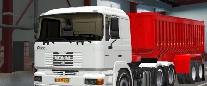 Trucks MAN F2000 - Iran Edition - 1.43 Eurotruck Simulator mod