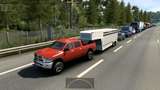 Dodge Ram 2500 + Hauler + Livestock Anhänger im Straßenverkehr [1.43.x] Mod Thumbnail