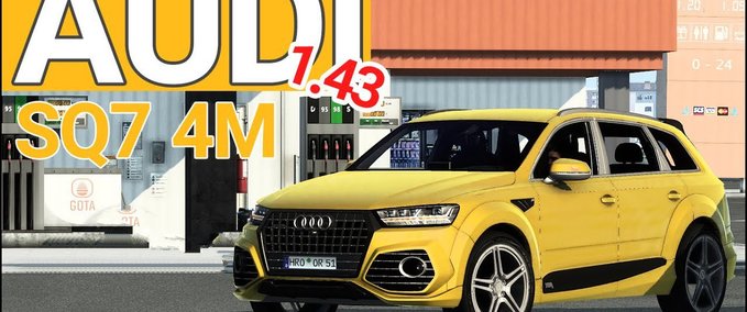 Trucks [ATS] Audi SQ7 4M + Interior (1.43.x) American Truck Simulator mod