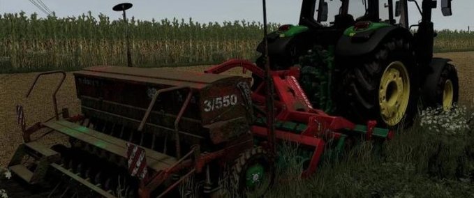 Saattechnik Unia Polonez D3 550pd Landwirtschafts Simulator mod