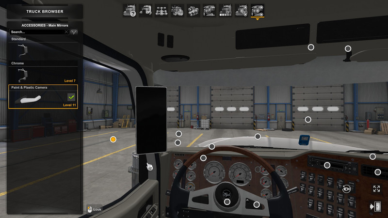 ats: INTERNATIONAL 9900I MIRROR CAM - 1.43 v 1.3 Mod für American Truck ...