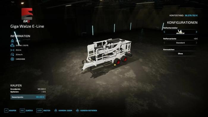 Giga Walze E-Linie - Thumbnail 1