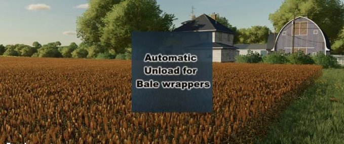 Tools Automatisches Entladen für Ballenwickler Landwirtschafts Simulator mod