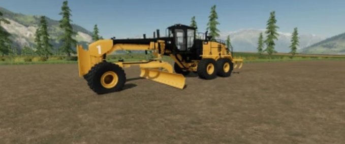 Sonstige Selbstfahrer Cat Grader 18M3 Landwirtschafts Simulator mod