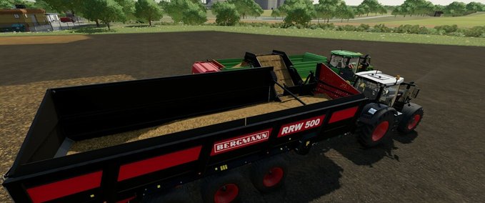Überladewagen Düngen Schnecke Landwirtschafts Simulator mod