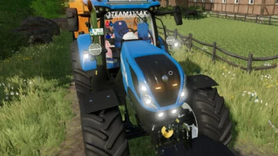 New Holland T7 LWB Bearbeiten - Thumbnail 1