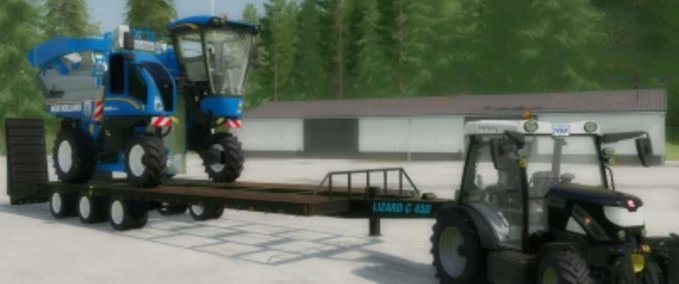 Sonstige Anhänger 36ft Klasse C Tieflader BETA Landwirtschafts Simulator mod