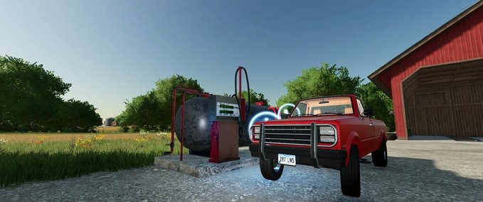 Platzierbare Objekte Großer Dieseltank Landwirtschafts Simulator mod