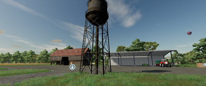 Platzierbare Objekte Alter Wasserturm Landwirtschafts Simulator mod