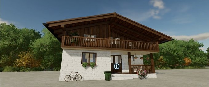 Platzierbare Objekte Alpen Bauernhaus Landwirtschafts Simulator mod