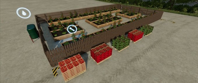Platzierbare Objekte Freiluft Garten Landwirtschafts Simulator mod