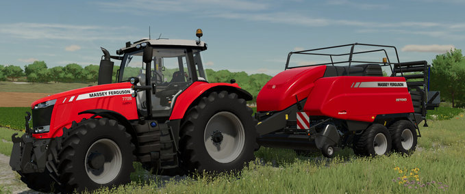 Pressen Massey Ferguson 2270 XD Landwirtschafts Simulator mod