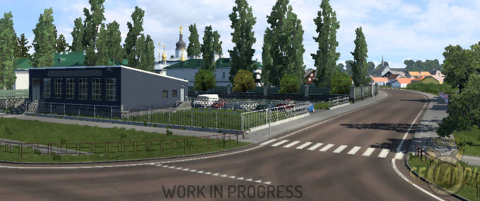 Maps Sealandia Project - 1.43 Eurotruck Simulator mod
