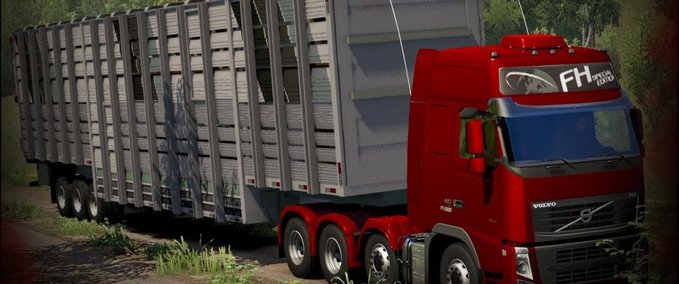 Trailer Boiadeira Anhänger - 1.43 Eurotruck Simulator mod