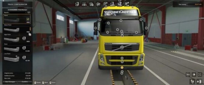 Trucks K.R.T Interior Addons  Eurotruck Simulator mod