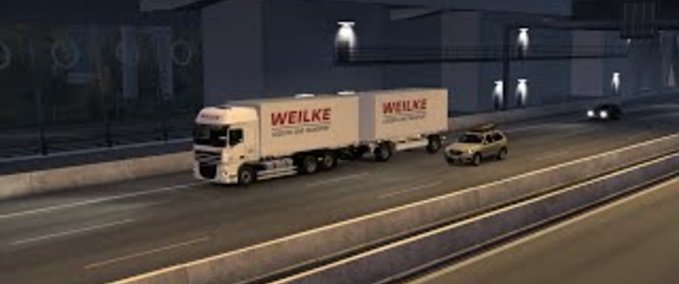 Trucks DAF XF E5 By Vadik Swap Body Addon - 1.43 Eurotruck Simulator mod