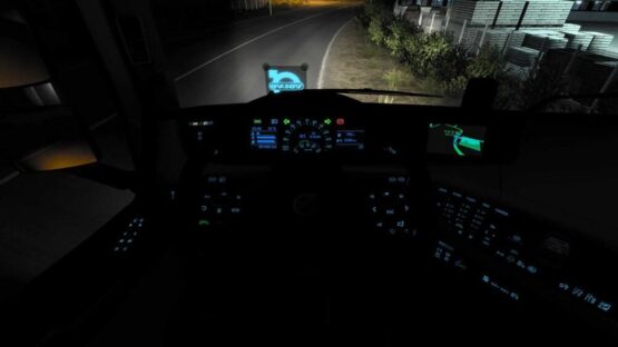 Volvo FH Blaues Dashboard - Thumbnail 1