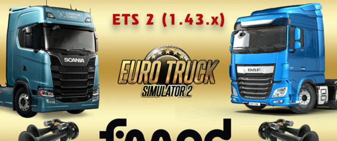 Trucks FALA FALA HORN MOD - 1.43 Eurotruck Simulator mod