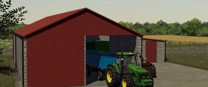 Platzierbare Objekte Maschinenhalle Landwirtschafts Simulator mod