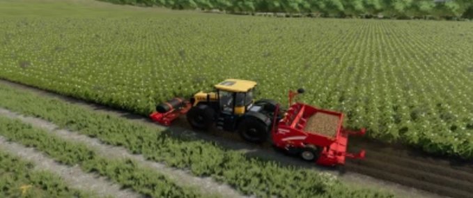 Platzierbare Objekte Saatgut-Kartoffel-Farm Landwirtschafts Simulator mod
