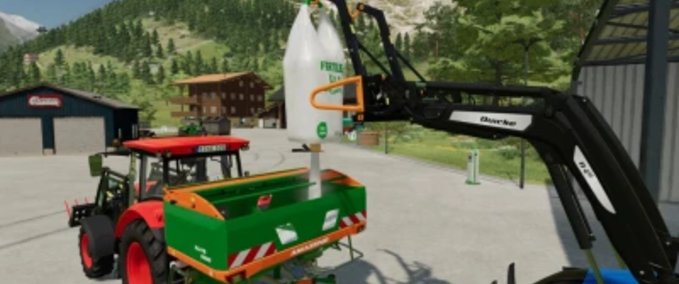 Frontlader Finnische Big Bags und Paletten Landwirtschafts Simulator mod