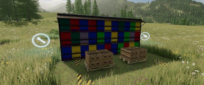 Platzierbare Objekte LS22 Honig-Produktion Landwirtschafts Simulator mod