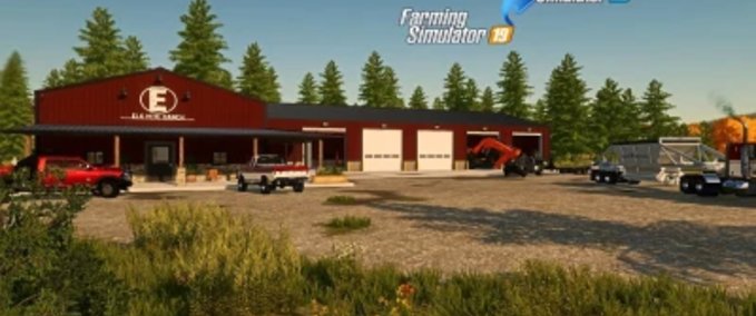 Platzierbare Objekte EMR XL Shop Landwirtschafts Simulator mod