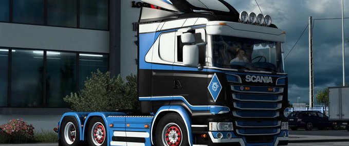 Trucks Scania Truck by PDT - 1.43 Eurotruck Simulator mod