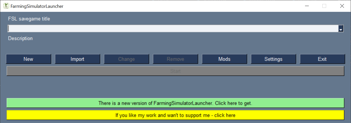 FarmingSimulatorLauncher - Thumbnail 1
