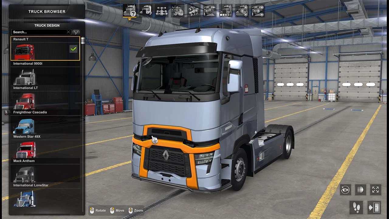 [ATS] Renault T Evolution Truck v1.0 (1.43.x) thumbnail 11