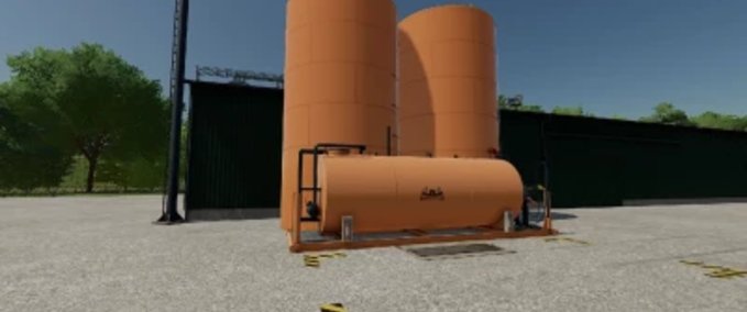 Platzierbare Objekte MH Landwirtschaftliche Kraftstofflagerung Landwirtschafts Simulator mod