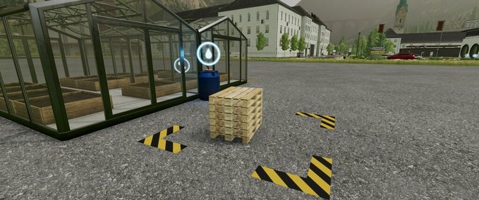 Platzierbare Objekte Gewächshäuser Mit Paletten Landwirtschafts Simulator mod
