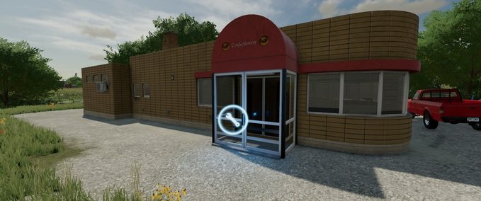 Platzierbare Objekte Donut-Fabrik Landwirtschafts Simulator mod