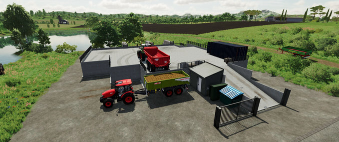 Platzierbare Objekte Wertstoffhof Landwirtschafts Simulator mod